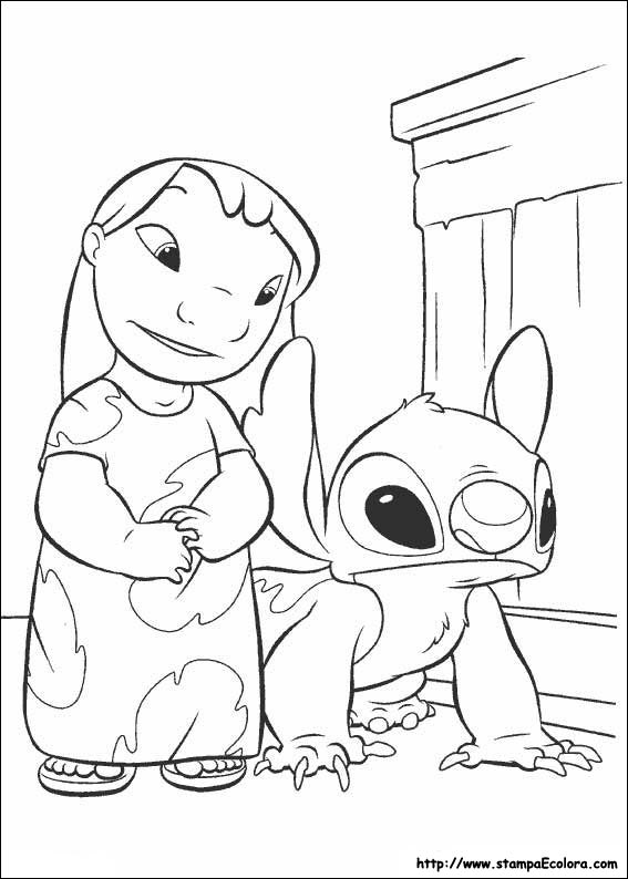 Disegni Lilo e Stitch